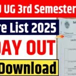 BRABU UG 3rd Semester Exam Centre List 2025 PDF Download : BRABU UG 3rd Semester Exam Centre List 2023-27 Kab Aayega