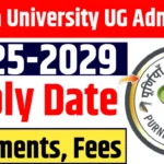 Purnea University UG Admission 2025-29