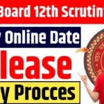 Bihar Board 12th Scrutiny Apply Online 2025