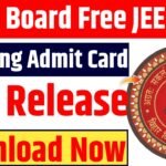 BSEB Bihar JEE/NEET Free Coaching Admit Card 2025-2027