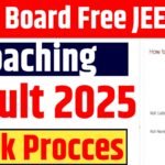 Bihar Board Free JEE NEET Coaching Result 2025 : Bihar Board Free JEE NEET Coaching Result Date 2025 & Check Procces