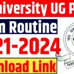 JP University UG Part 3 Exam Routine 2021-24 : JP University UG Part 3 Exam Date 2021-2024