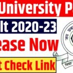 JPU University Part 3 Result 2020-23 : JPU Part 3 Result 2020 23