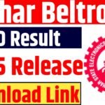 Beltron DEO Result 2025 OUT : Bihar Beltron DEO Result 2025 Release Today