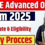 IIT JEE Advanced Online Form 2025