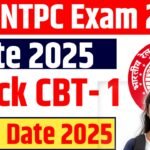 RRB NTPC Exam Date 2025 : RRB NTPC exam date 2025 hindi