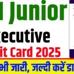 AAI Junior Executive Admit Card 2025