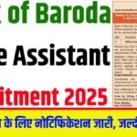 Bank of Baroda Office Assistant Vacancy 2025