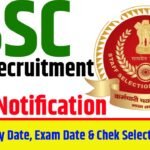SSC MTS Recruitment 2025 Notification : Online Apply Date, Exam Date & Chek Selection Procces