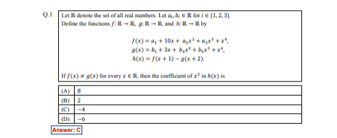 IIT JEE Advanced Answer Key 2025