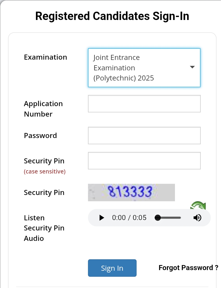 UP Polytechnic Admit Card 2025