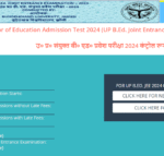 UP B.Ed JEE Result 2025