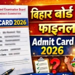 Bihar Board 12th (Inter) Final Admit Card 2026