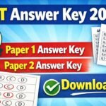 CTET Answer Key 2026 Paper 1 Paper 2