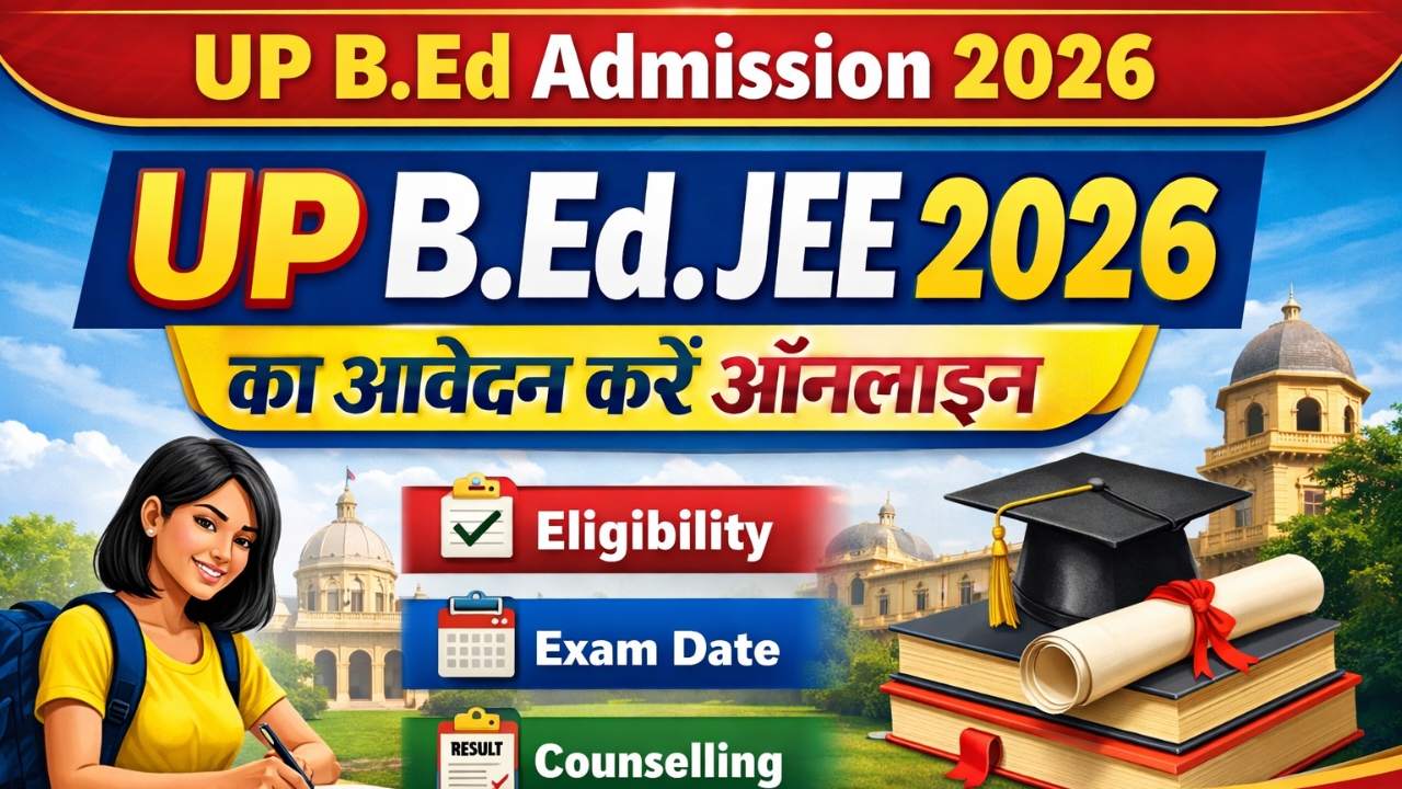 UP B.Ed Admission 2026 Apply Online : UP BEd Online Form 2026 Apply, UP BEd JEE Entrance Exam Form @bujhansi.ac.in/upbedjee.html