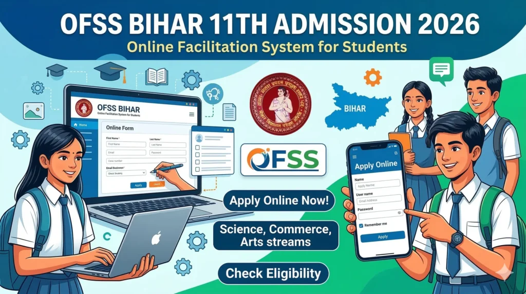 OFSS Bihar Board Inter Admission 2026: OFSS Bihar Board 11वीं प्रवेश 2026: पूरी जानकारी