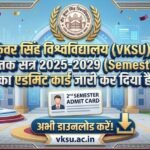 vksu ug sem 2 admit card 2025-29 vksu semester 2 ba bsc bcom admit card 2025-29