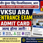 Vksu PG Entrance admit Card 2026-28 Vksu pg admit card 2026